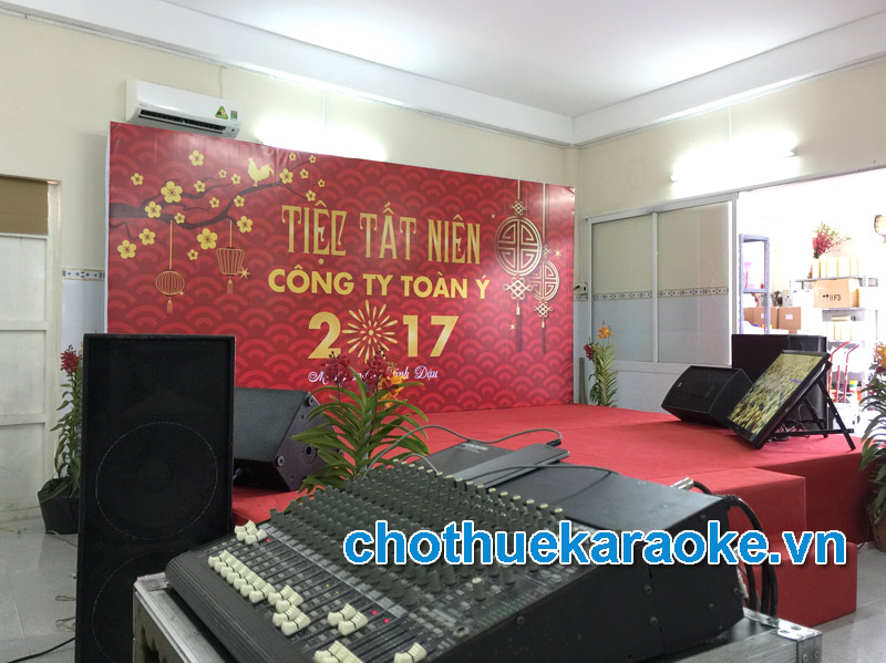 Cho thuê dàn karaoke phục vụ công ty Toàn Ý tại Vĩnh Lộc