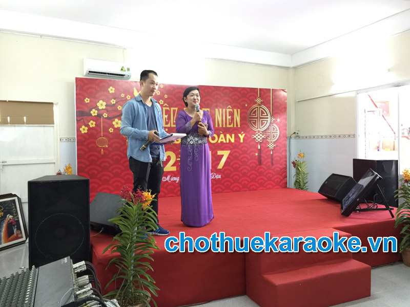 Cho thuê dàn karaoke phục vụ công ty Toàn Ý tại Vĩnh Lộc