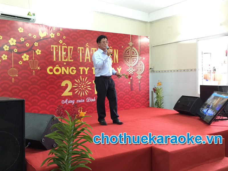 Cho thuê dàn karaoke phục vụ công ty Toàn Ý tại Vĩnh Lộc