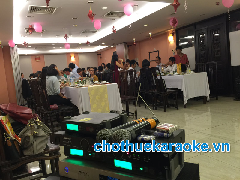 Cho thuê dàn karaoke phục vụ Công ty Giao Nhận Kho Vận Bình Minh