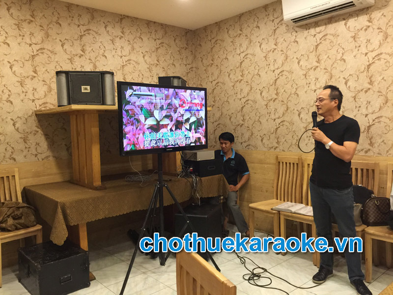 Lắp đặt cho thuê dàn karaoke tại nhà hàng Rạn Biển