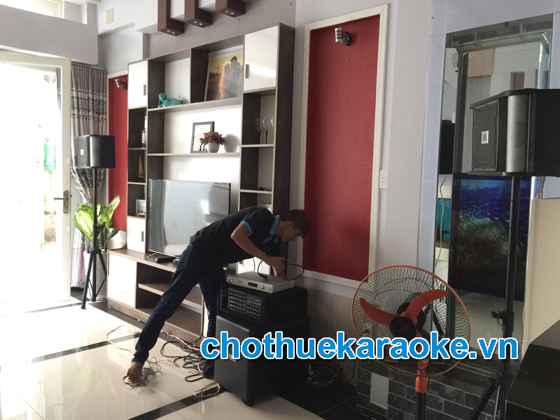 Lắp đặt cho cho thuê dàn karaoke tại Quận Bình Thạnh