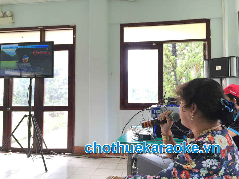 Cho thuê karaoke công ty xi măng Holcim tại quận 2