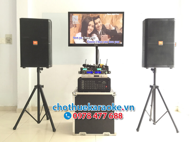 Cho thuê dàn karaoke chuyên nghiệp 1200W