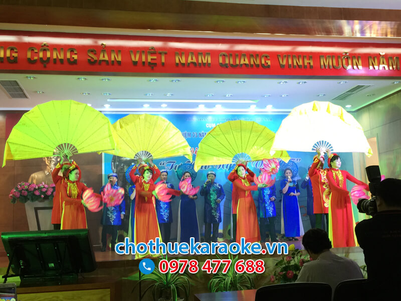 Cho thuê dàn karaoke hội thi tiếng hát karaoke Tự Hào Người VNPT