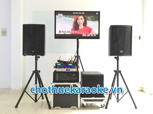 Cho thuê dàn karaoke chuyên nghiệp 1000W